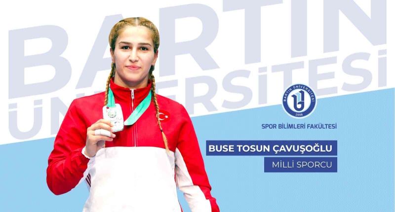 BARÜ mezunu Buse Tosun Çavuşoğlu’ndan gümüş madalya
