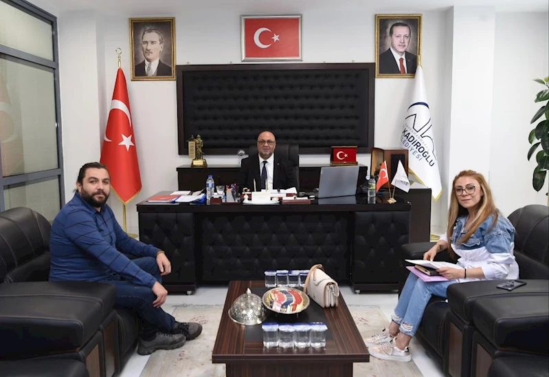 Dulkadiroğlu Belediye Başkanı Mehmet Akpınar, Sivil Toplum Kuruluşlarının Ziyaretini Kabul Etti