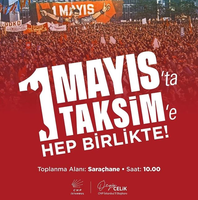 Cumhuriyet Halk Partisi, Taksim Meydanı
