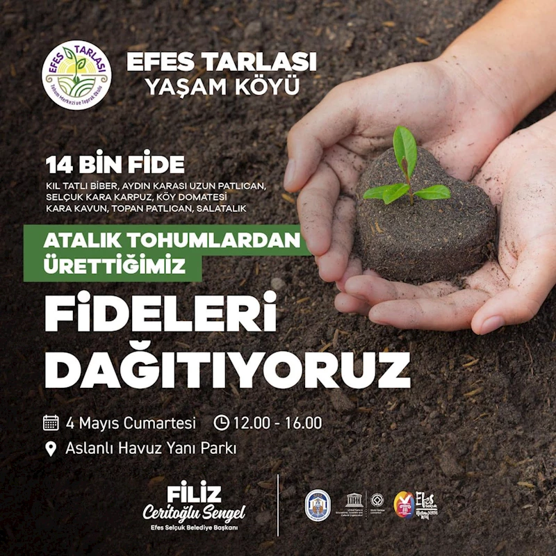 İzmir Belediyesi Atalık Tohum Desteği Sağlıyor