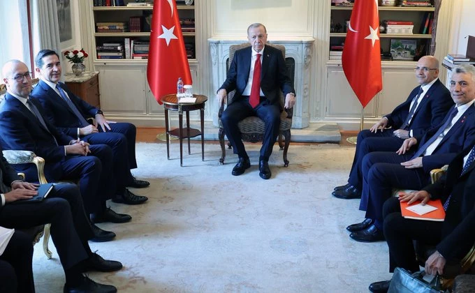 Cumhurbaşkanı Recep Tayyip Erdoğan, İspanyol Finans Temsilcileri ve Dünya Turizm Örgütü ile Görüşmeler Gerçekleştirdi
