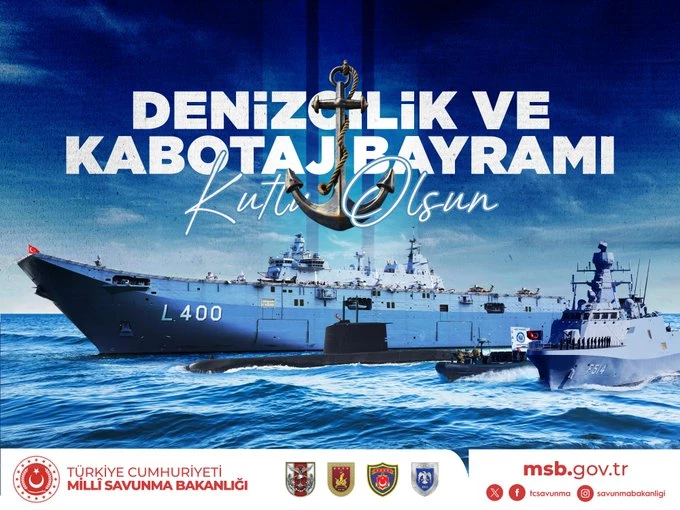 T.C. Millî Savunma Bakanlığı 1 Temmuz Denizcilik ve Kabotaj Bayramı